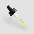 NeuroSelf hair oil in a dropper bottle, designed for scalp health and hair growth, with natural ingredients and a sleek label.