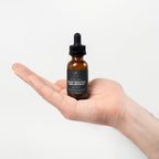 NeuroSelf hair oil for scalp health and hair growth, showing a bottle with a dropper and labeled packaging.