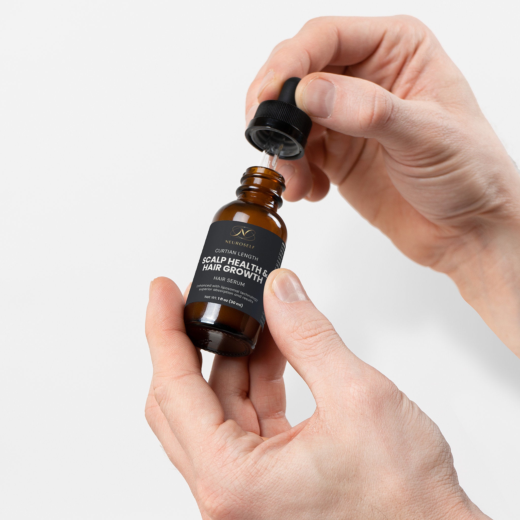 Maintaining a healthy scalp is key for healthy hair growth. This formula combines the best natural oils to promote scalp health and hair growth. In addition to natural oils such as Castor Oil, Jasmine Oil and Rosemary Oil, widely known for its hair growth properties, we added Vitamin A (also known as Retinol), Vitamin C, Vitamin E and Niacinamide to this formula. These are all excellent skincare ingredients that are now becoming increasingly popular to promote scalp health. Niacinamide has already been stud