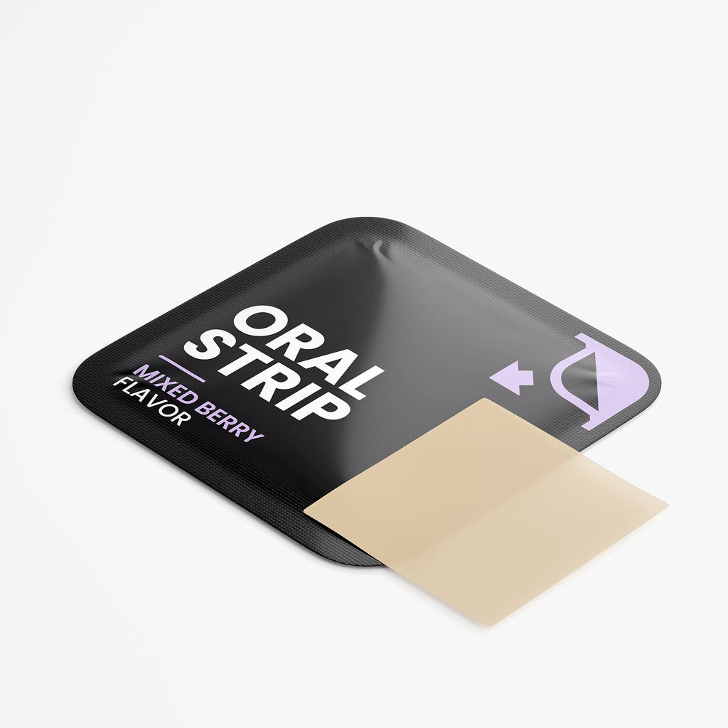 NeuroSelf Ideal Body Strips for weight management, showing the product packaging with label details.