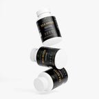 NeuroSelf sea moss label showing dried sea moss, a greens and superfoods supplement in a clear jar with a colorful label.