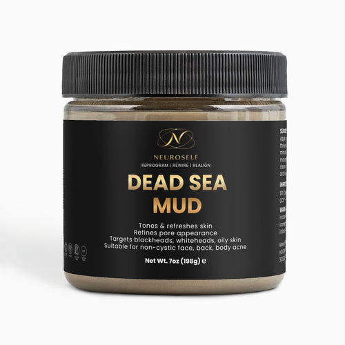 NeuroSelf Dead Sea Mud body care product featuring natural mineral-rich mud for skin detox and revitalization.