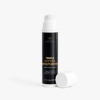 NeuroSelf Triple Peptide Moisturizer for facial care, featuring a sleek jar with a white lid and label displaying product details.
