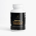 NeuroSelf Dental and Fresh Breath Chewables in a plastic container, designed for oral health and freshening breath.