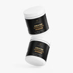 NeuroSelf Creatine Hydration Powder for muscle building, featuring a labeled container with scoop and supplement details.