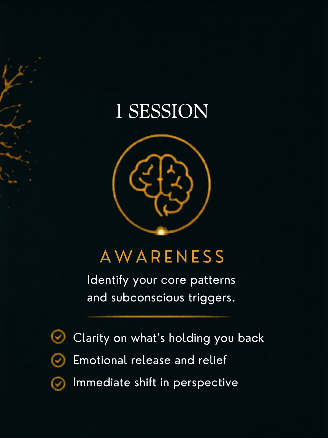 NeuroSelf single session therapy session image showing a calming therapy room with comfortable seating and neurofeedback equipment.