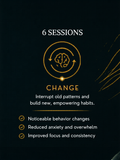 NeuroSelf Six Sessions package with six therapy session images, showcasing a professional mental health treatment program.